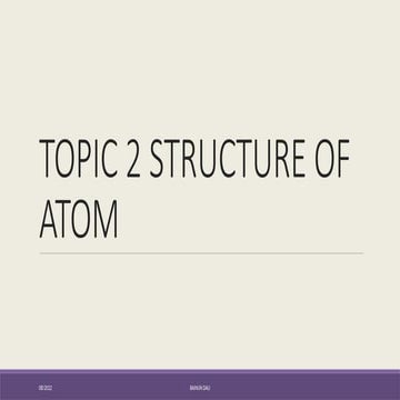\CHAPTER 2 STRUCTURE OF ATOM AND MATTERS