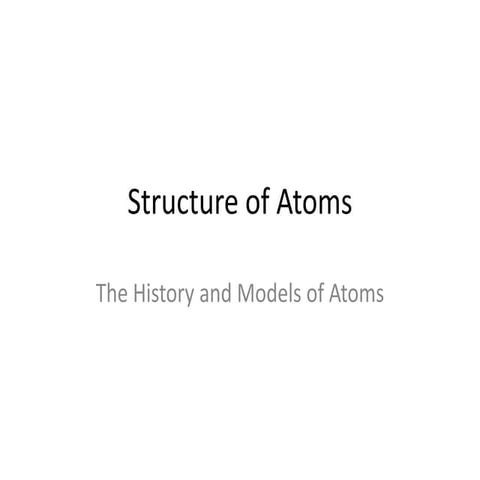 Structure of atoms10