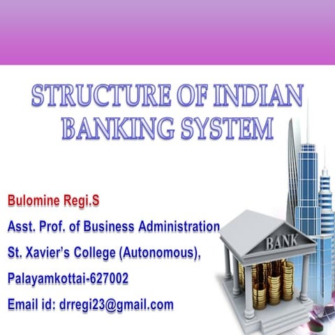 Structure of Indian Banking System