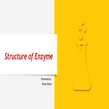 Structure of enzyme