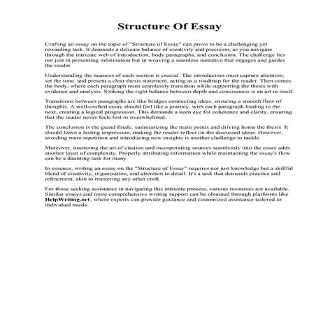 Structure Of Essay.pdf