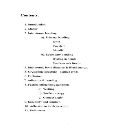 Structure of matter /cosmetic dentistry course by Indian dental academy