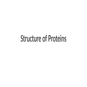 Structure of protein 3 this will help you a lot...