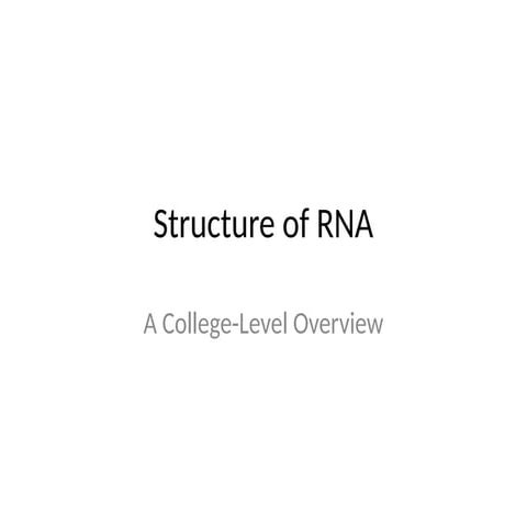 Structure_of_RNA_with_Diagram (1).pptx full | PPTX