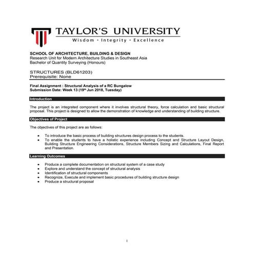 Structure project brief march 2018 (updated)