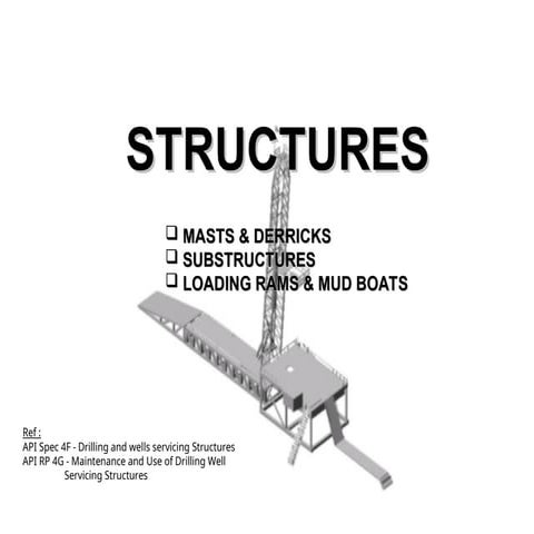 Instrument and design Structure RIG DRILLING.ppt