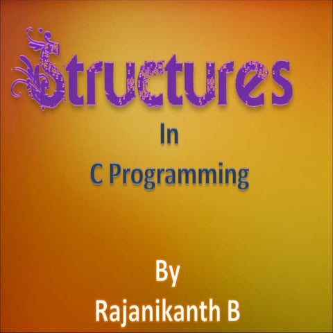 Structures-in-C programming with examples | PPT