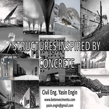 Structures inspired by concrete