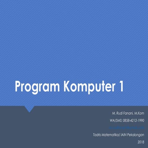 Struktur dan notasi algoritma dengan flowchart