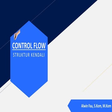 Struktur kendali (control flow)