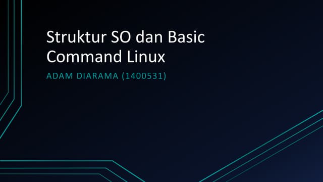 Struktur so dan basic command linux