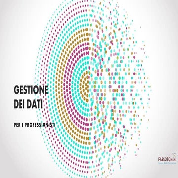 Strumenti digitali professionisti - Gestione del dato