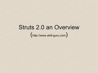 Struts 2-overview2
