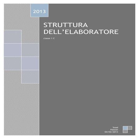 Struttura dell'elaboratore (sample)