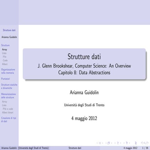 Strutture dati | PPT