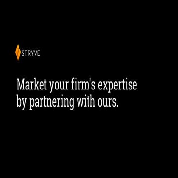 Stryve's Capabilities Deck