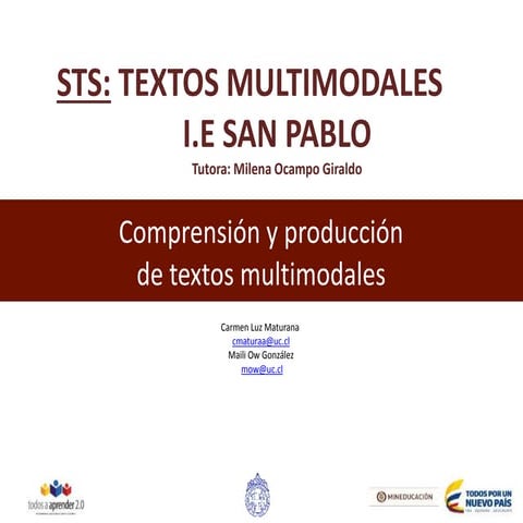 STS TEXTOS MULTIMODALES
