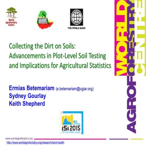 Collecting the Dirt on Soils: Advancements in Plot-Level Soil Testing and Implications for Agricultural Statistics