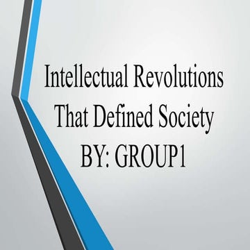 Intellectual Revolution (STS)