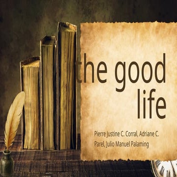 LESSON 3: THE different schools of GOOD LIFE .pptx