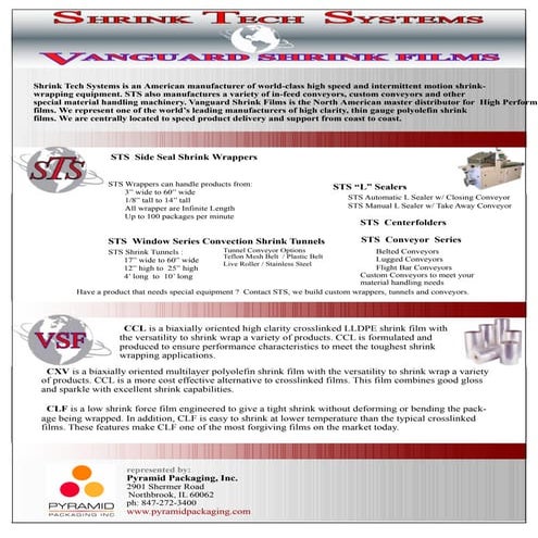 Shrink Films & Equipment