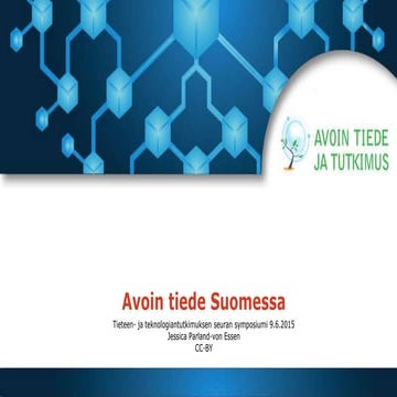 Avoin tiede Suomessa