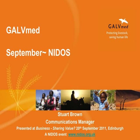 Business - Sharing Value? GALVmed Case Study