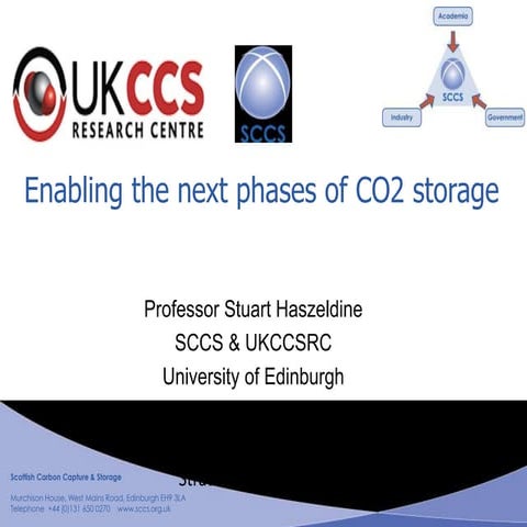 CO₂ Storage and Enhanced Oil Recovery in the North Sea: Securing a Low-Carbon...