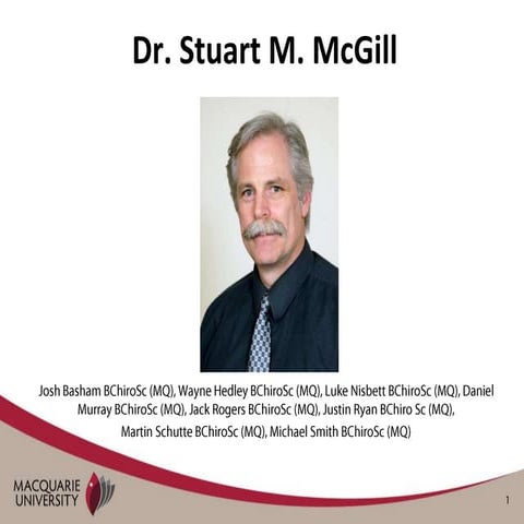 Stuart McGill