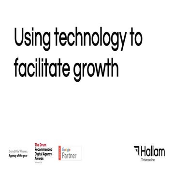 Stuart Ross - Using technology to facilitate growth