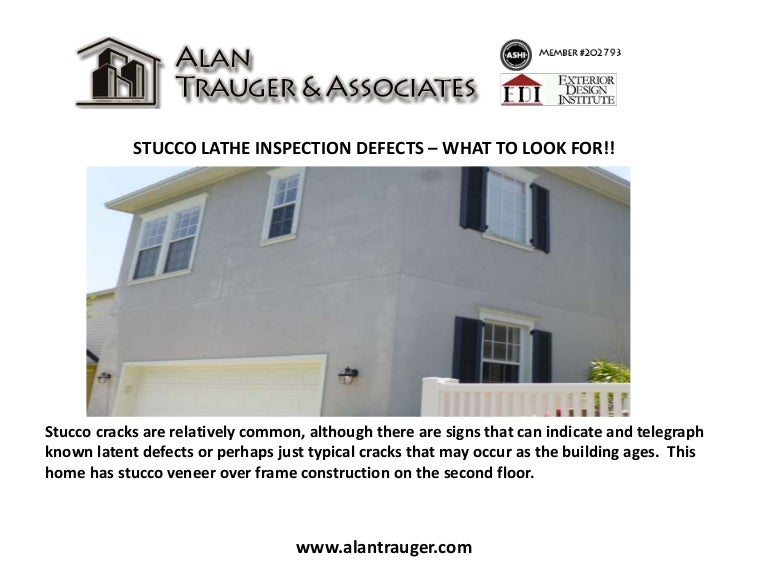 Stucco lathe inspection defects what to look for!