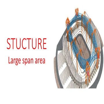 Stucture large span area