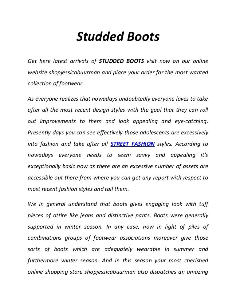 studded boots australia