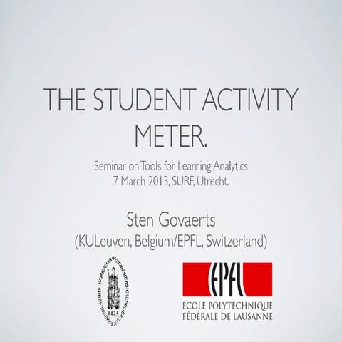 The Student Activity Meter