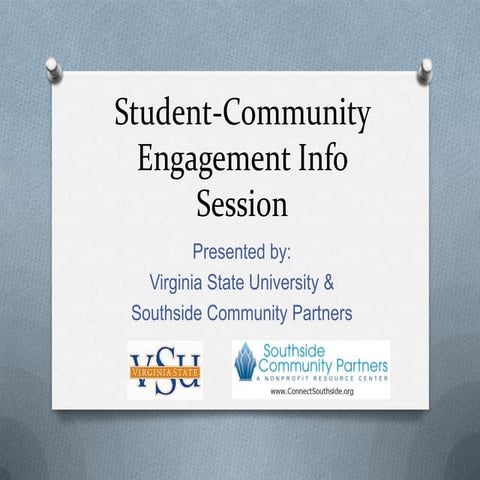 VSU Student-Community Engagement
