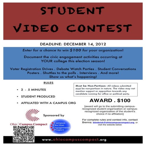 Student video-contest-flyer