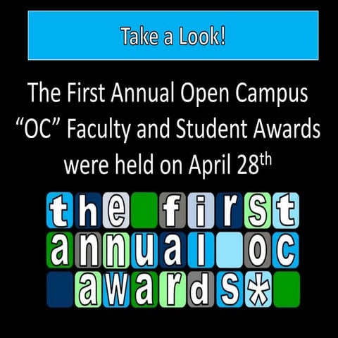 Student and Faculty Awards Ceremony | PPTX