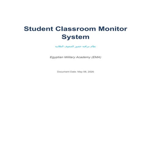 AI-Powered Student Classroom Monitor System for Academic Integrity and ...
