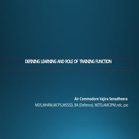 Student Copy the presentation is useful for their development of training