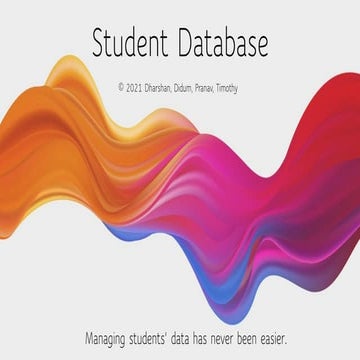 (Project) Student grading system | PPTX
