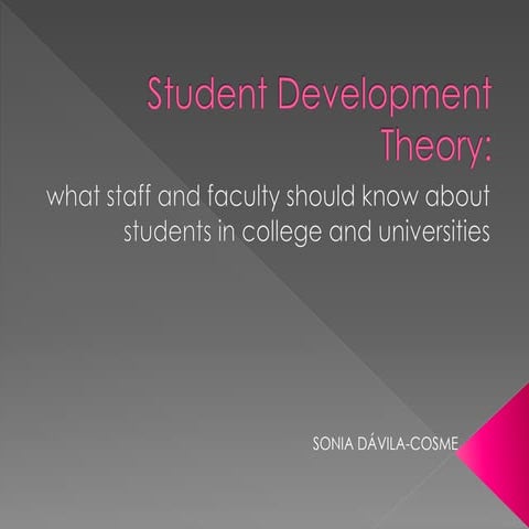 Student development theory