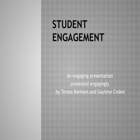Student engagement involves emotional, behavioral & cognitive investment.pptx