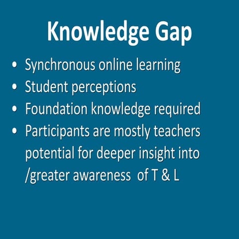Student Participation, Engagement, Interaction and Learning in the Synchronou...