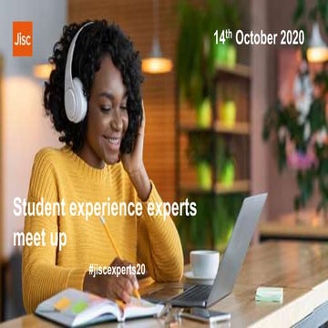 Student experience experts meet up - introduction and update