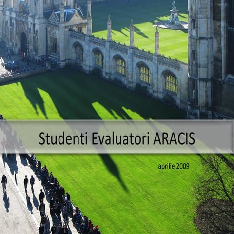 Studenti Evaluatori Aracis