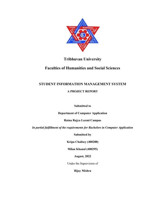 Student Information Management System.docx