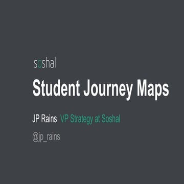 Student Journey Maps | PDF