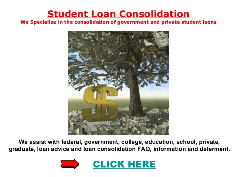 Student Loan Consolidation