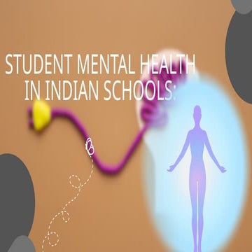 Student Mental Health in Indian Schools Challenges, Support Systems ...