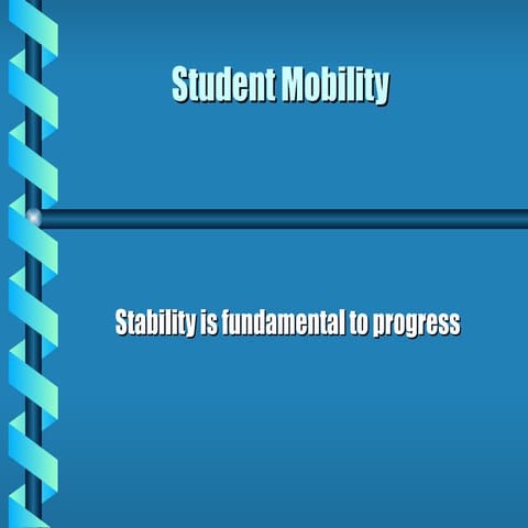 Student mobility